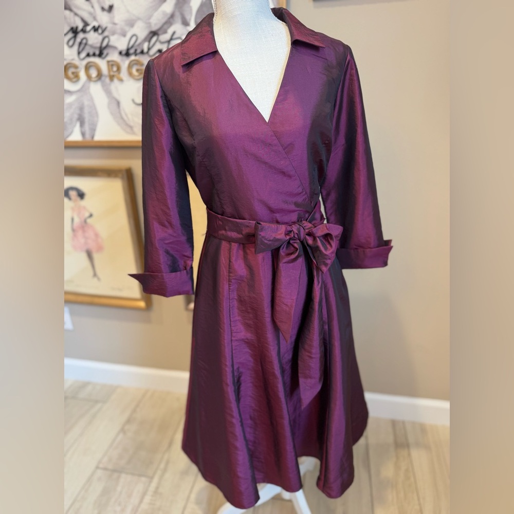 COLDWATER CREEK Classy Midi Dress with Belt